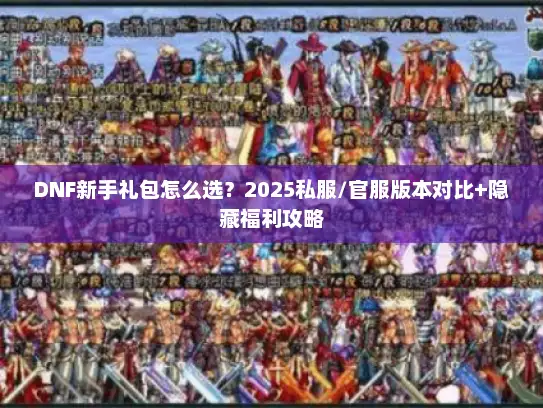 DNF新手礼包怎么选？2025私服/官服版本对比+隐藏福利攻略
