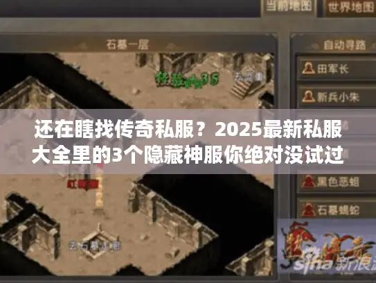 还在瞎找传奇私服?2025最新私服大全里的3个隐藏神服你绝对没试过! 还在瞎找传奇私服?2025最新私服大全里的3个隐藏神服你绝对没试过!