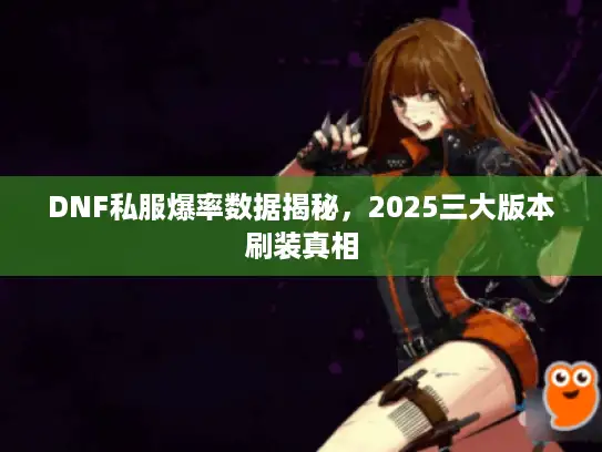 DNF私服爆率数据揭秘，2025三大版本刷装真相