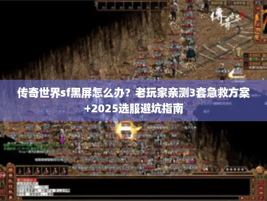 传奇世界sf黑屏怎么办？老玩家亲测3套急救方案+2025选服避坑指南