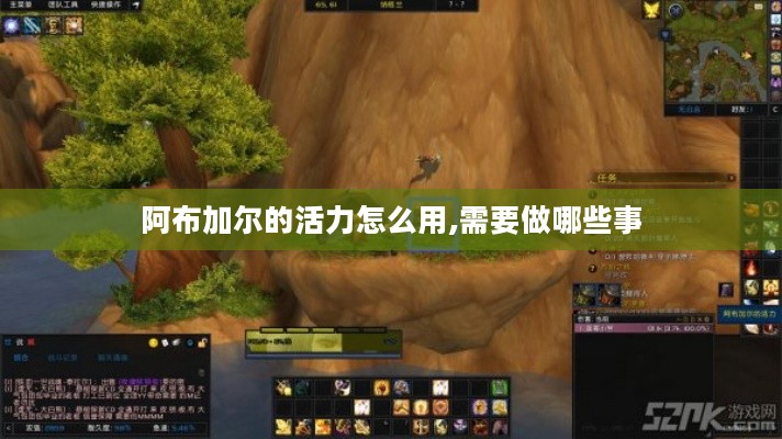 阿布加尔的活力怎么用,需要做哪些事