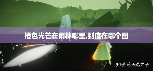 橙色光芒在雨林哪里,到底在哪个图 橙色光芒在雨林哪里,到底在哪个图
