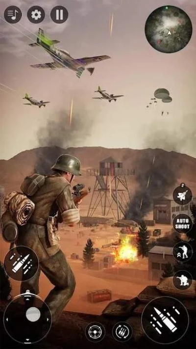 大型军事战争手机游戏,哪款游戏的视觉效果能讓我身臨其境的感受戰場的硝煙瀰漫