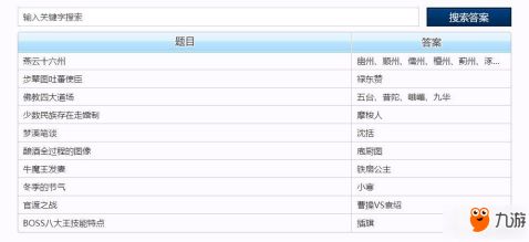 天龙八部新手科举答案全解析与备考指南