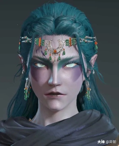 《永劫无间》迦南精灵捏脸攻略，独家揭秘暗夜美颜技巧！