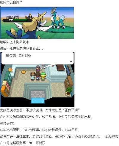 口袋妖怪黑白攻略（优劣分析看这里）