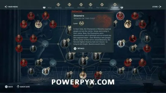 《刺客信条奥德赛》全成就解锁攻略+神教成员分布+猎刺流技巧深度解析