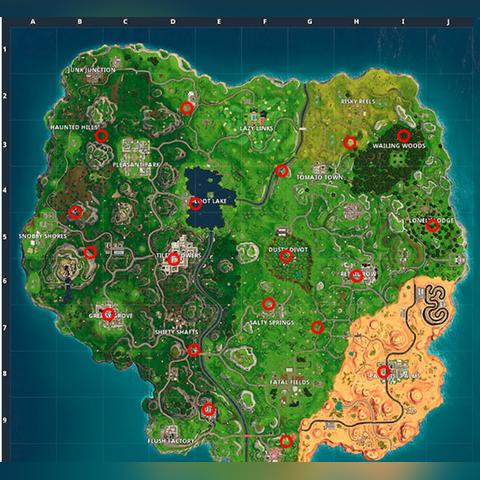 《堡垒之夜》第六赛季第二周隐藏任务攻略：独家揭秘任务位置及技巧