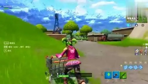 《堡垒之夜》车技超群，一笑笑翻人不如车挑战赛