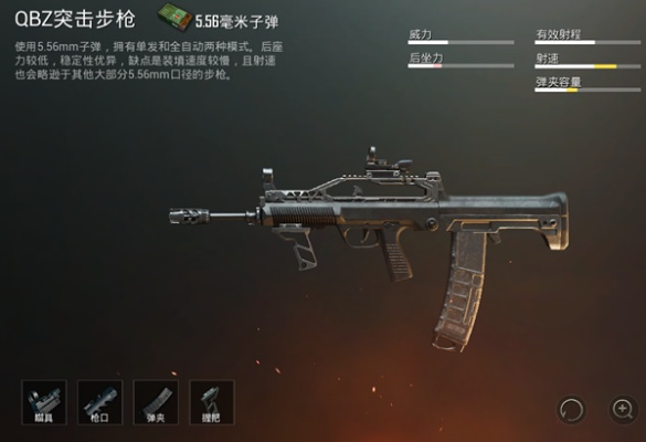 《绝地求生》QBZ95性能揭秘：射击速度与伤害深度解析，弹道技巧大公开