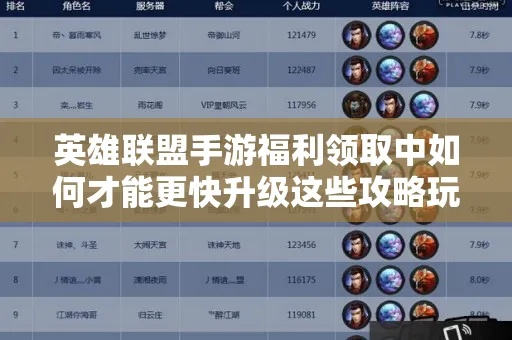 英雄联盟手游福利领取全攻略，让你畅享游戏盛宴