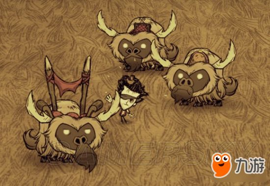 《饥荒》联机驯牛攻略：轻松掌握牛的驯服技巧，告别新手困境