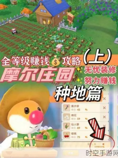 摩尔庄园手游赚钱攻略大揭秘