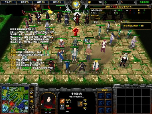 魔兽争霸之火影忍者羁绊,热血与羁绊的游戏传奇 魔兽争霸之火影忍者羁绊,热血与羁绊的游戏传奇