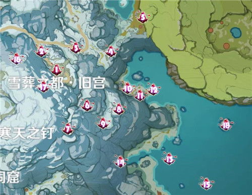 原神绯红玉髓高效收集路线全解析