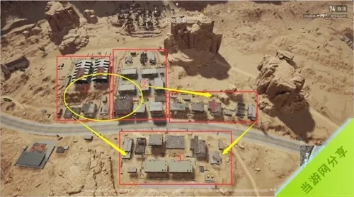 绝地求生沙漠TB城攻略：高效搜索路线全解析，掌握制胜技巧