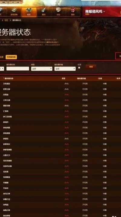 《魔兽世界哪组服务器最火爆？各区比例如何查询？》