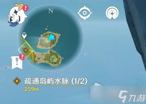 《原神》2.8版水脉疏通攻略：鸣弦列岛高效通关秘籍