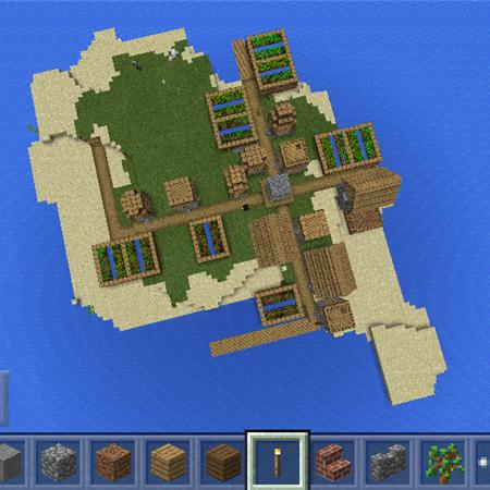 探寻我的世界巨型村庄种子的奇幻之旅