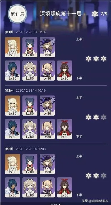 《原神》深境螺旋2.7阵容攻略：低配也能轻松通关，奖励一览无遗！