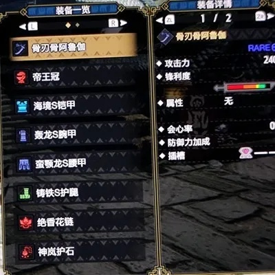 《怪物猎人崛起》冰属性钝器双刀配装攻略，雷神龙5分台高效打法揭秘！