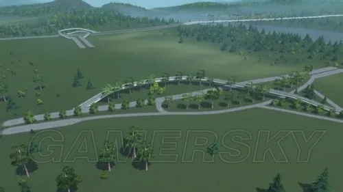 城市天际线立交桥模板，打造独特城市景观必备神器