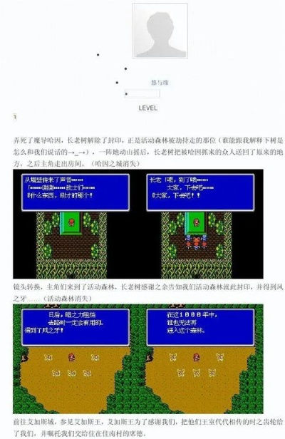 fc最终幻想3中文图文攻略,哪些东西需要收集