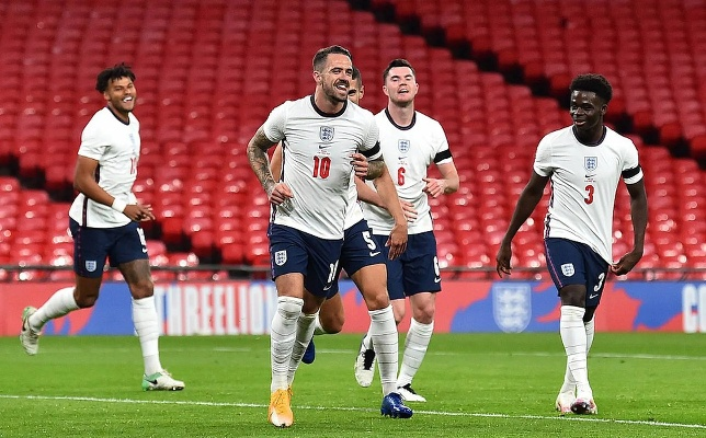 刚刚结束！英格兰vs威尔士集锦，进球一个比一个牛