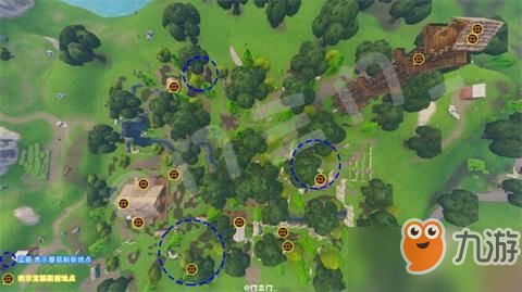 《堡垒之夜》野区舞厅攻略：宝箱分布全解析，掌握舞厅制胜秘诀