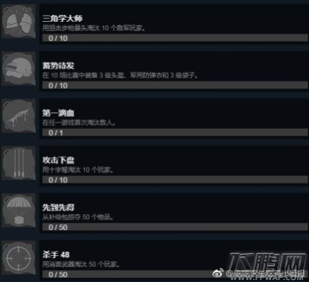 《绝地求生》成就速解攻略：快速解锁技巧一网打尽