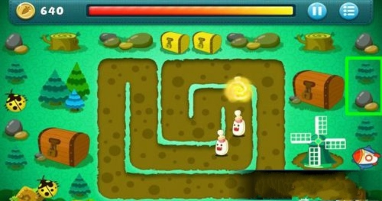 保卫萝卜09关攻略图解,步步攻略求解