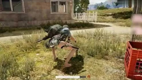 《绝地求生》爬行掉血解析：DP28精准打击，揭秘生存技巧