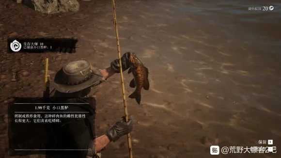 《荒野大镖客2》渔夫任务攻略：高效捕鱼技巧揭秘，轻松得鱼！