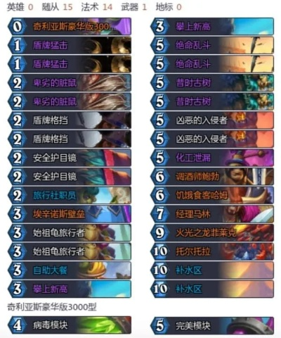 《炉石传说》补水战卡组攻略：深度解析，轻松上手补水战策略