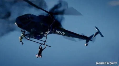 直升机高空创纪录！《忍者龙剑传4》宣传力破世界纪录震撼来袭