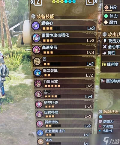 电锯配装攻略：荒野盾斧1.021属性解析，狩猎利器升级必备