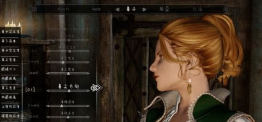 《上古卷轴4重制版》女盗贼捏脸攻略：独家定制美颜技巧大揭秘