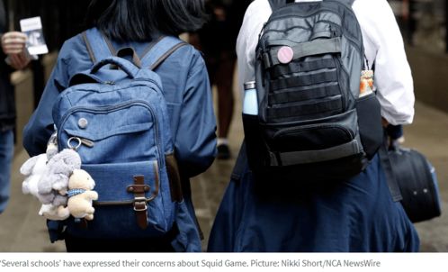 鱿鱼游戏适合孩子看吗,孩子看了会模仿吗