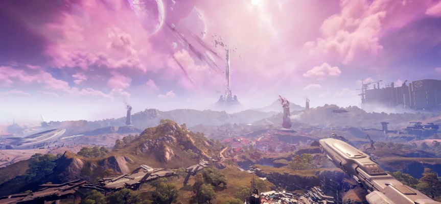 虚幻5科幻FPS新作惊艳亮相，画面截图泄露揭示未来游戏新境界