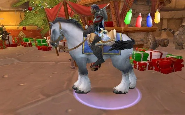 为什么说温血马是游戏里「性价比最高的全能坐骑」老玩家实测数据揭露真相