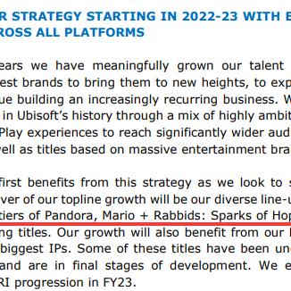 育碧最新财报发布延迟,重大事件即将揭晓! 育碧最新财报发布延迟,重大事件即将揭晓!