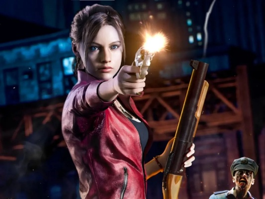 生化危机2克莱尔，为何她的慌乱生存比里昂的精准射击更戳老玩家？