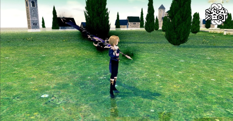 美女剑士畅游《洛奇》新城区，探寻《命运》新篇章