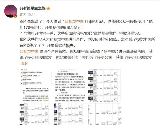视觉中国下架涉事作品赔款1.5万，强化版权意识新举措显成效