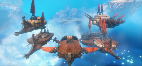 《回音：飞艇传奇》揭秘——前B社概念艺术家空岛奇想新篇章