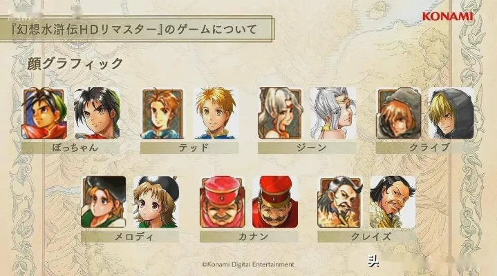 幻想水浒传奇:史低复刻,科乐美经典再现,全新价值体验 幻想水浒传奇:史低复刻,科乐美经典再现,全新价值体验