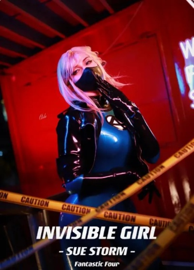 超美cos隐形女惊艳亮相，揭秘新时尚潮流先锋