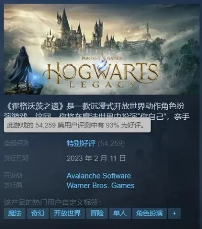 《霍格沃茨之遗》史低狂欢，仅需57.6元畅享魔法新体验！