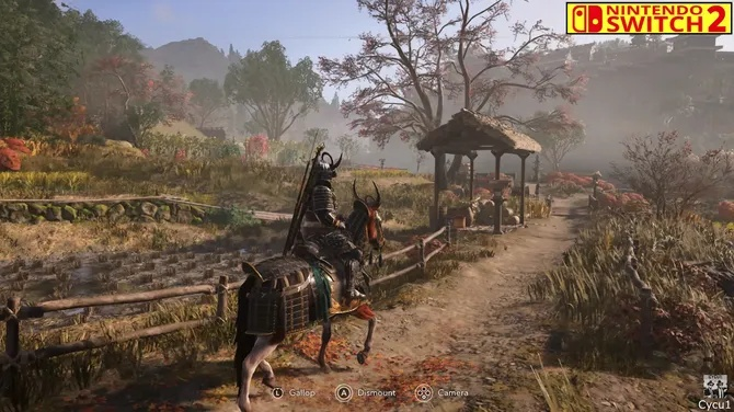 《刺客信条：影》Switch 2版掌机30帧稳定，画质革新体验升级