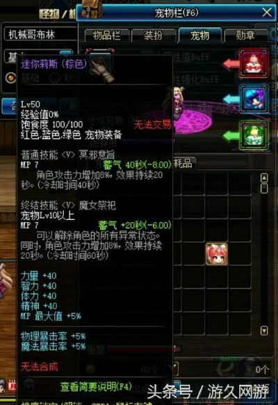 DNF迷你冒险家宠物，游戏中的萌趣伙伴